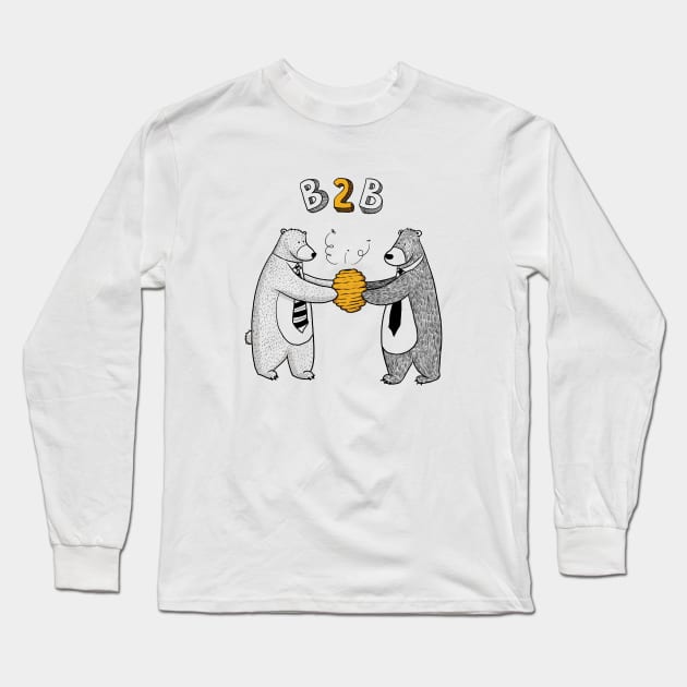 B2B Long Sleeve T-Shirt by kursatunsal